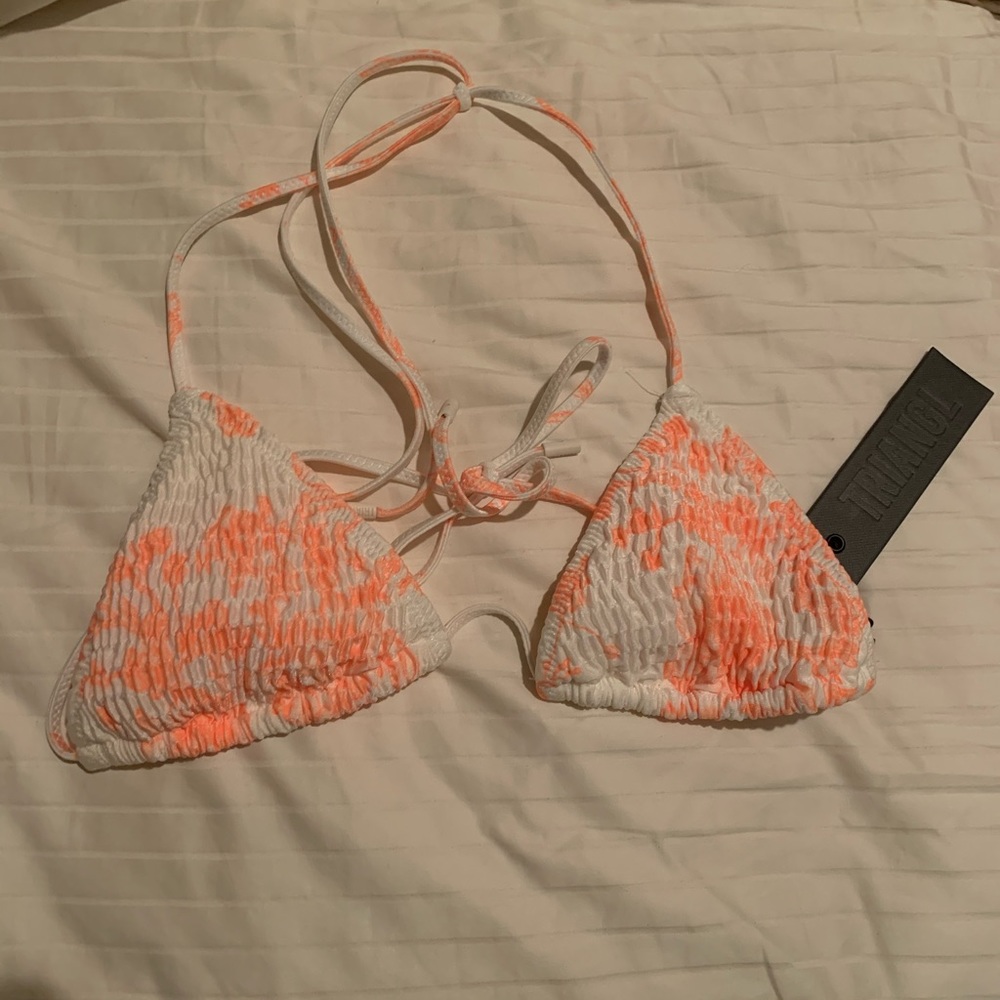 Brand new Triangl bikini top marmalade print